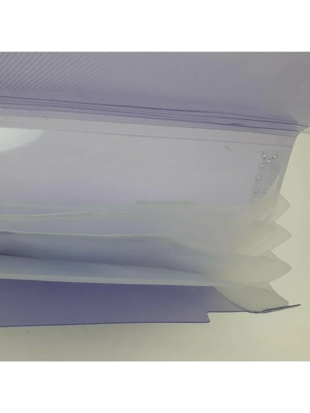 Purple Clear Expandable Letter Document Organizer Folder Set Of 2 Coupon Holder